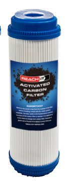 FR-19 FLOW RED 10" CARBON FILTER