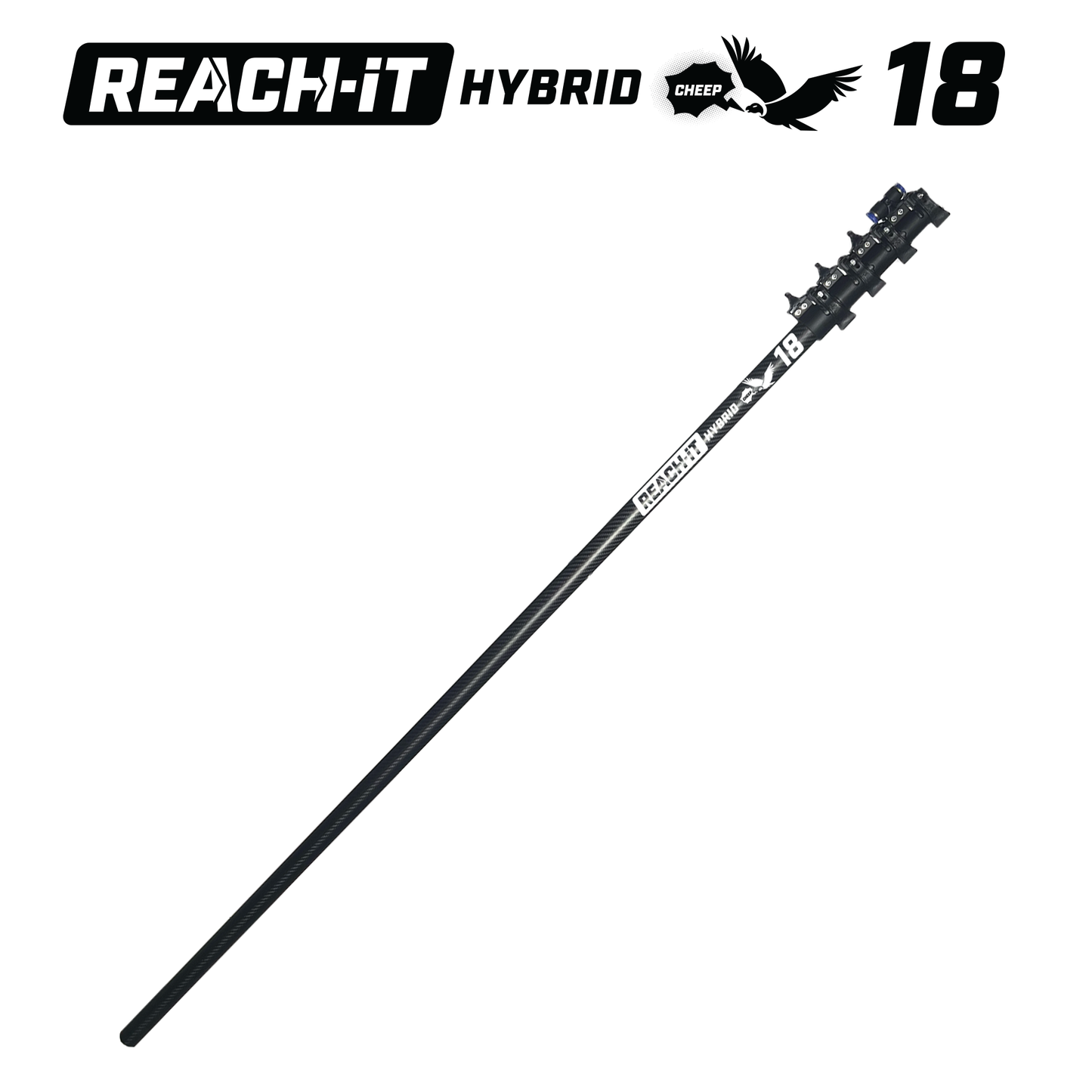 ✅ 18FT HYBRID WATER FED POLE - CHEEP!