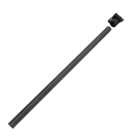 FR06 FLOW RED HANDLE STEM with CLAMP SET