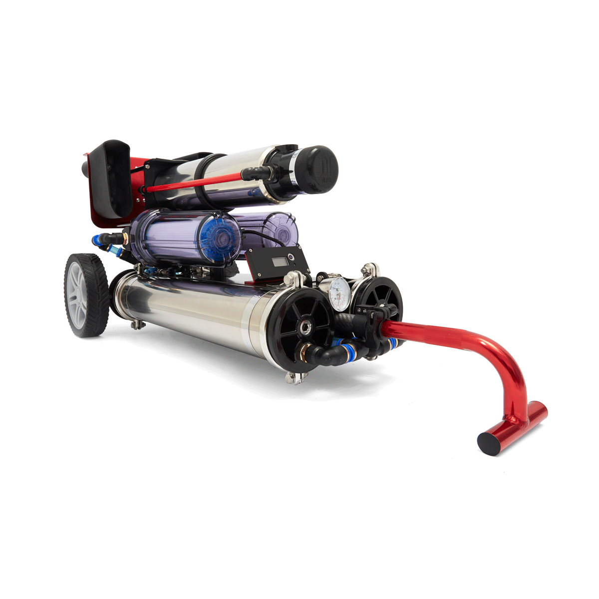 FLOW RED+ with FREE POLE / BRUSH