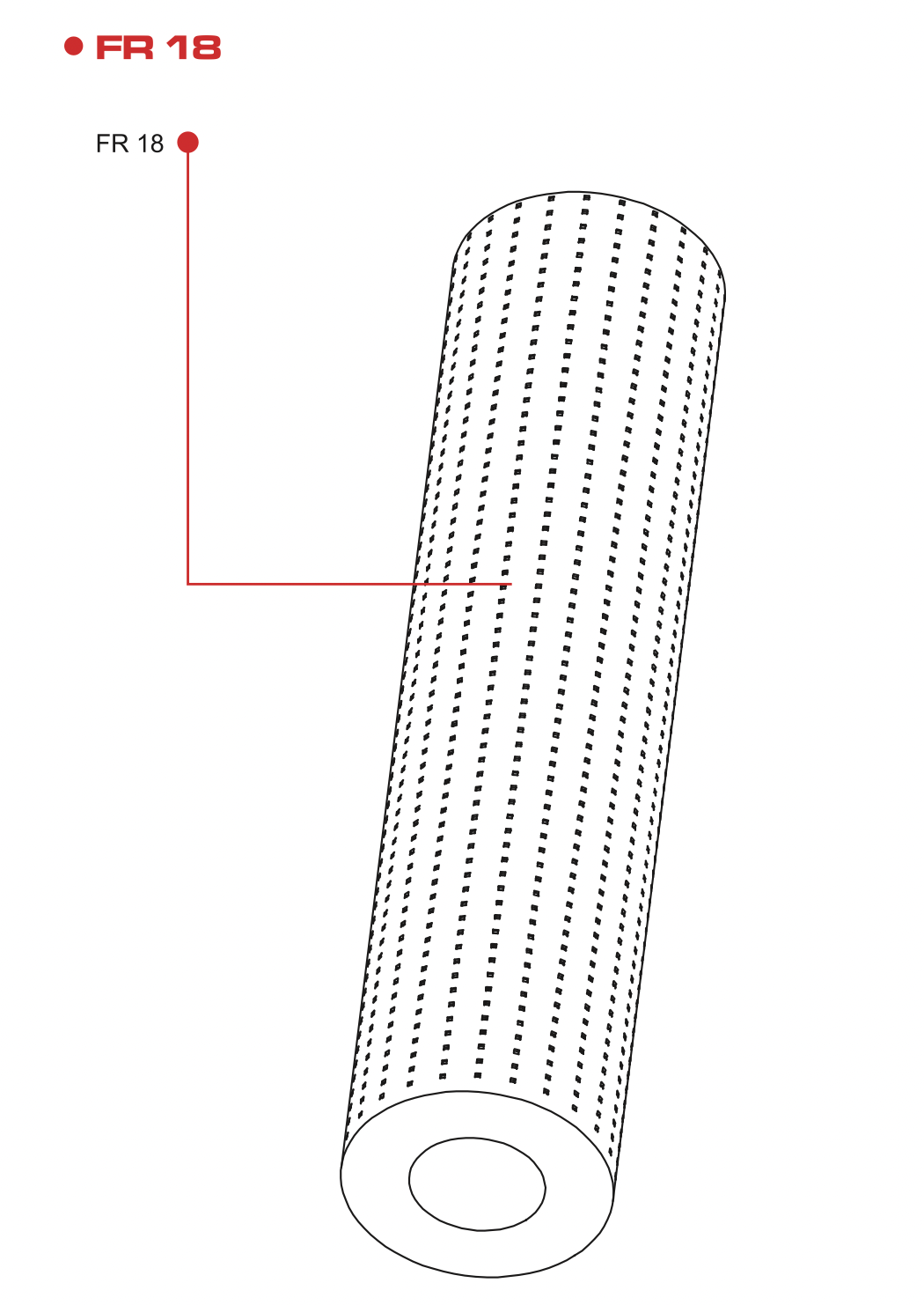 FR-18 FLOW RED 10" SEDIMENT FILTER