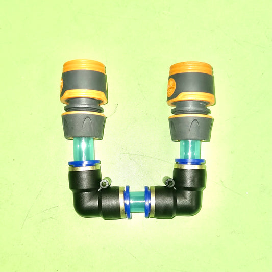 Square Connector for RO to DI on FLOW Blue