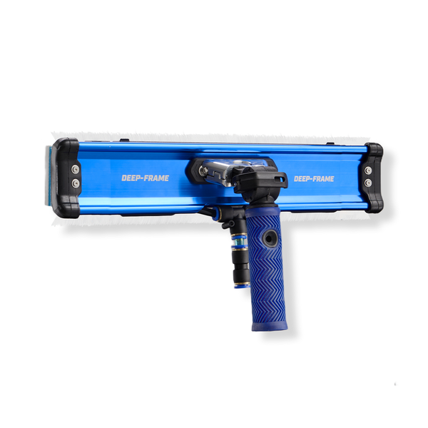 REACH-iT DEEP-FRAME ROCKER 16" (40cm) Brush; square-end ROCKER water-fed brush with 16 scrubs and HYDRO-BLADE II+ for deep frames