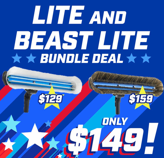 NORTH AMERICA JULY 4TH SALE  - RADIAL LITE 14" BRUSHES