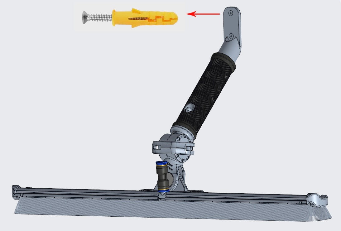 BRUSH WALL MOUNT