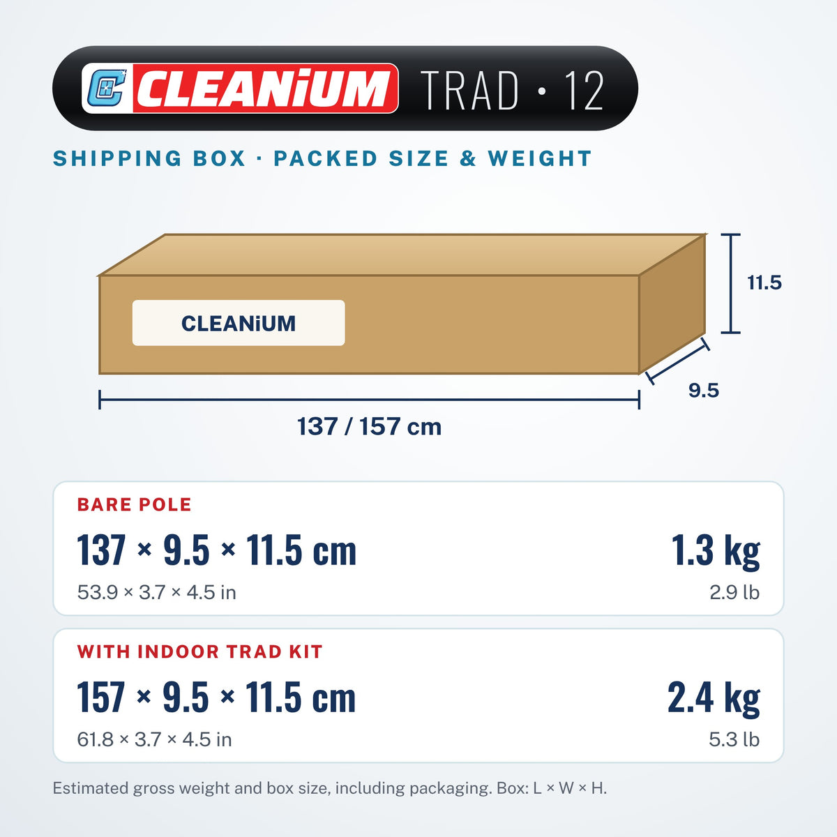 CLEANiUM TRAD 12 POLE