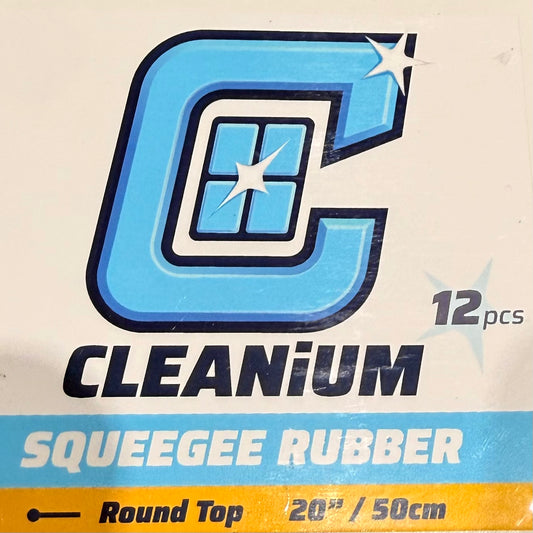 CLEANIUM 100% Natural ROUNDTOP Rubber (20"/51cm) - 12 rubbers