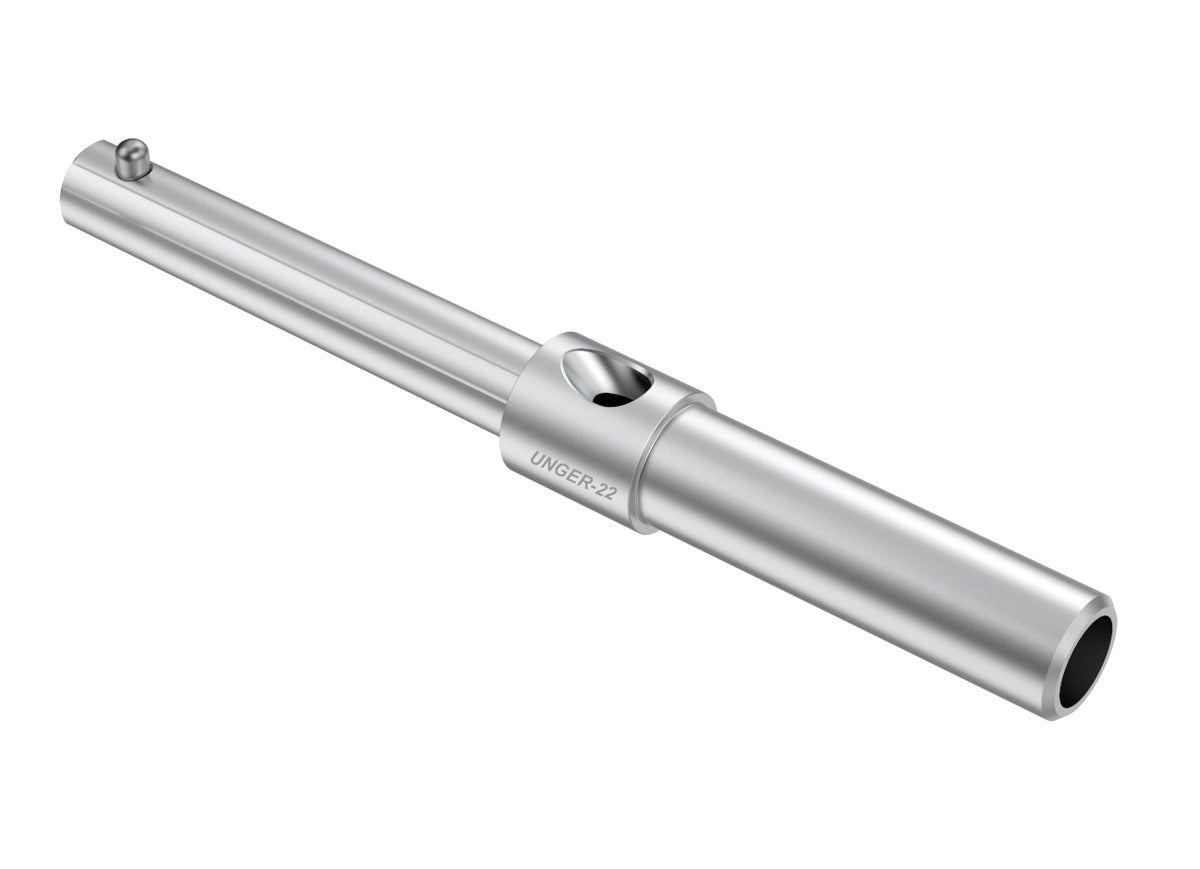REACH-iT UNGER (ROUND) Straight Adaptor; connecting component to mount REACH-iT brushes onto UNGER (ROUND) water fed cleaning poles
