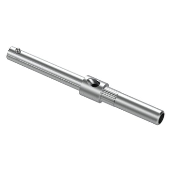 REACH-iT Gardiner Straight Adaptor; connecting component to mount REACH-iT brushes onto Gardiner water fed cleaning poles
