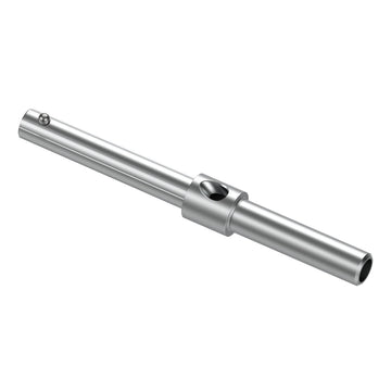 XERO Straight Adaptor; specialized connector to attach REACH-iT tools directly to XERO water-fed pole systems