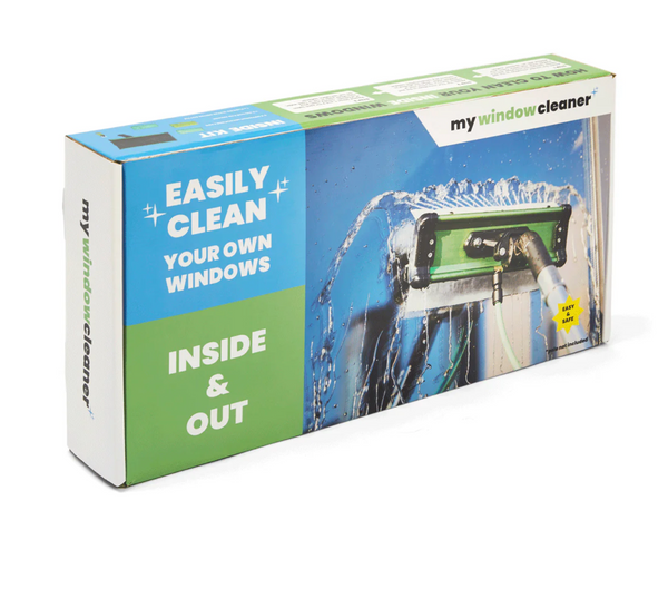 REACH-iT DIY Homeowner Window Cleaning Kit; indoor and outdoor set for professional results with easy homeowner tools
