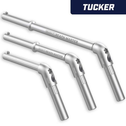 REACH-iT TUCKER Adaptor Full Set; 6", 12" & 18" adapters to mount REACH-iT brushes on TUCKER water fed window poles