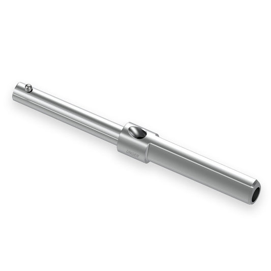 UNGER n-LITE Straight Adaptor; specialized connector to attach REACH-iT tools directly to Unger water-fed pole systems