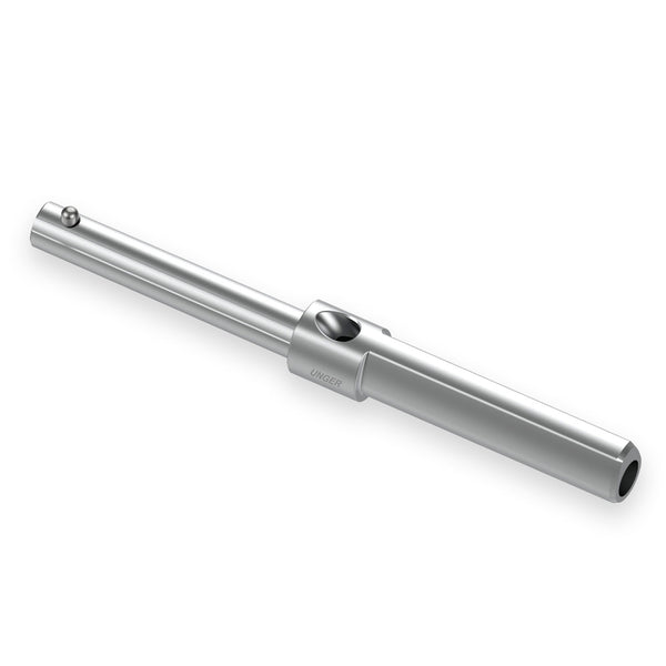 UNGER n-LITE Straight Adaptor; specialized connector to attach REACH-iT tools directly to Unger water-fed pole systems