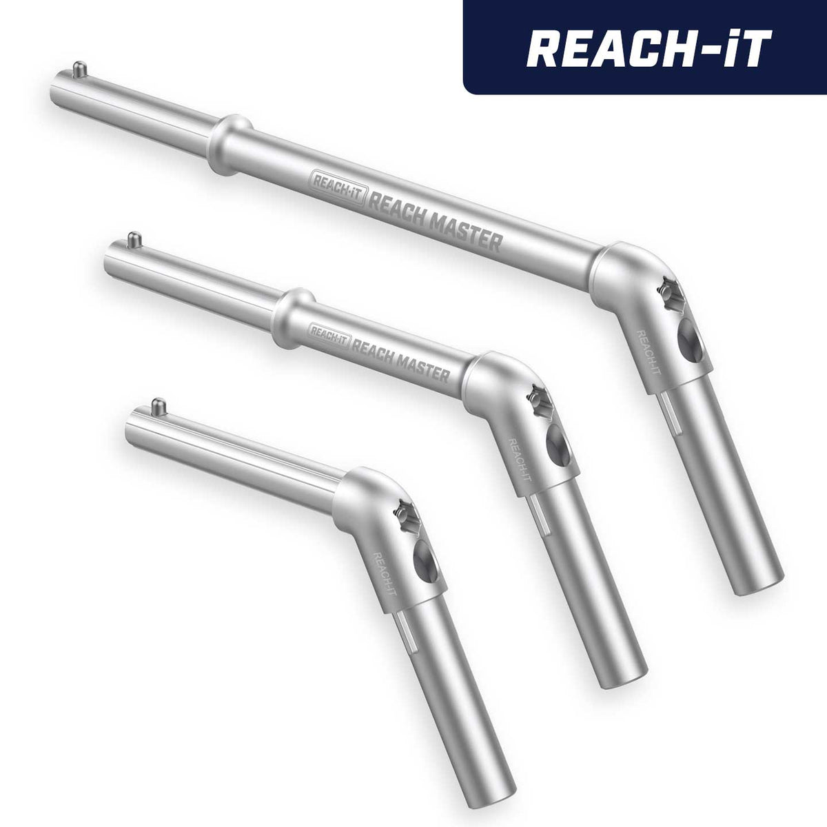 REACH-iT Adaptors Full Set; comprehensive kit to connect various brushes and accessories to REACH-iT water fed poles