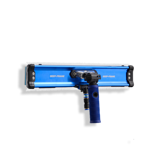 REACH-iT DEEP-FRAME ROCKER Brush; fixed-block water-fed brush with 9 scrubs and HYDRO-BLADE II+ for deep frames