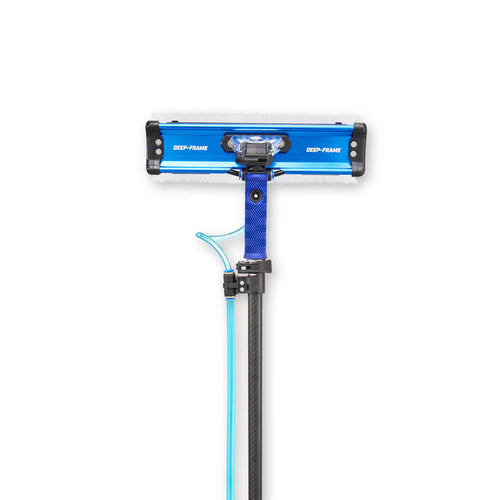 REACH-iT DEEP-FRAME ROCKER Brush; fixed-block water-fed brush with 9 scrubs and HYDRO-BLADE II+ for professional cleaning