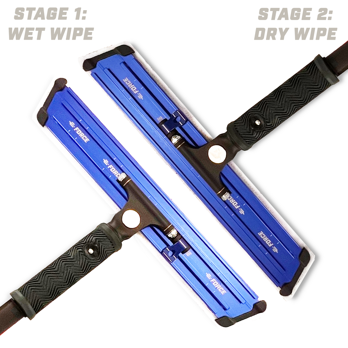 Two tools, two steps