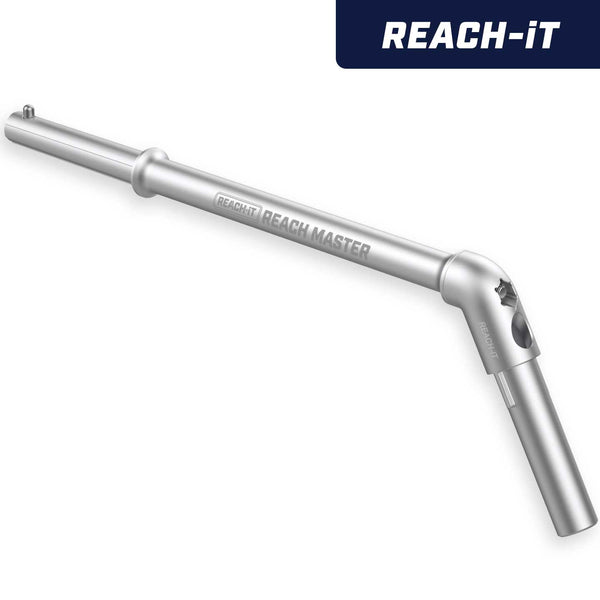 REACH-iT 18" (45cm) REACH MASTER; gooseneck extension to increase distance and cleaning angles on REACH-iT water fed poles