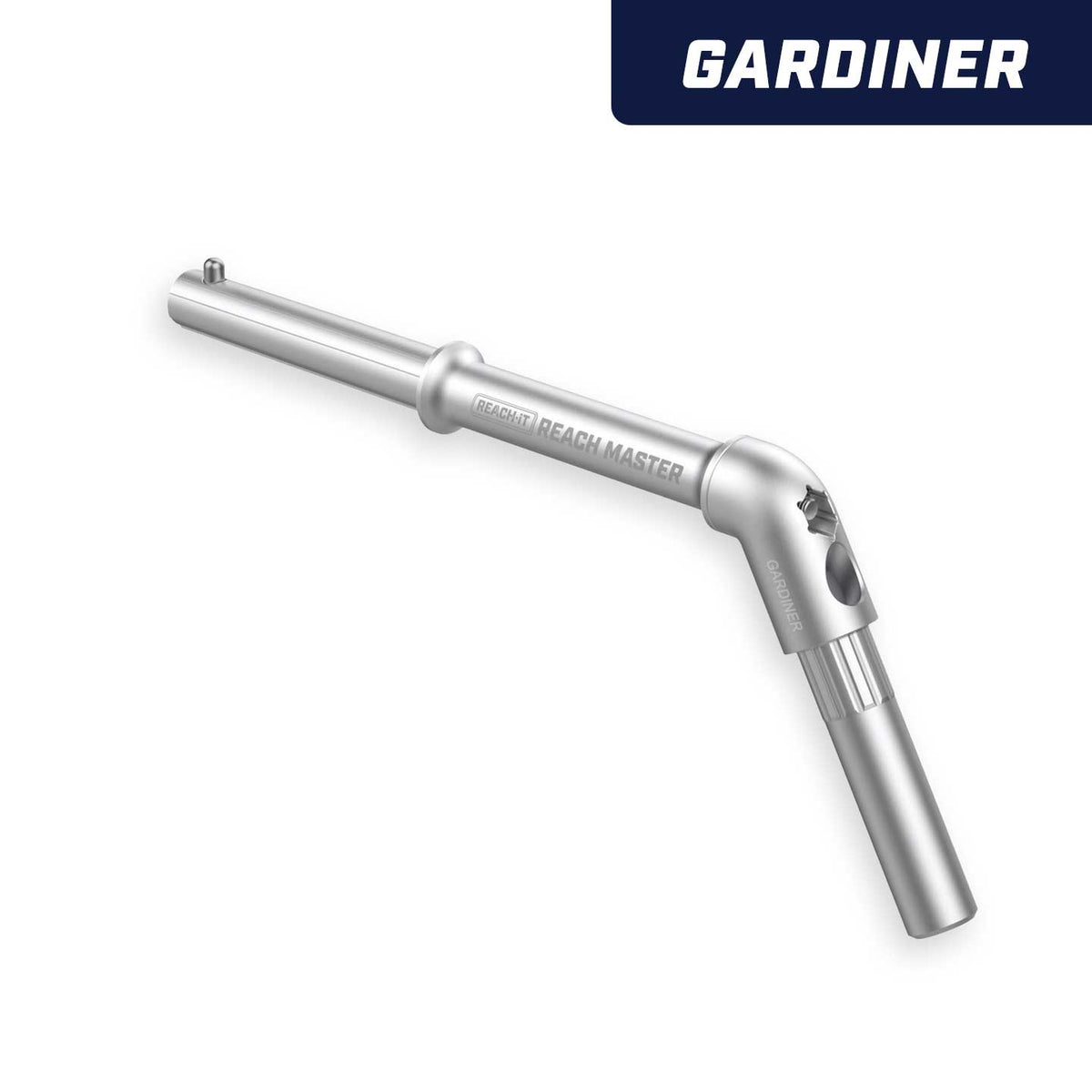 REACH-iT Gardiner 12" (30cm) Reach Master; pole adapter for mounting REACH-iT brushes onto Gardiner water fed cleaning poles