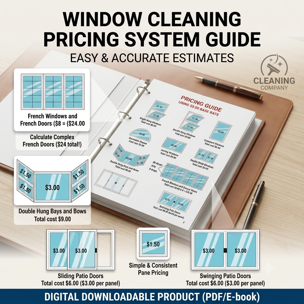 Pricing System for Water Fed Window Cleaning