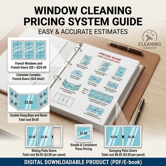 Pricing System for Water Fed Window Cleaning
