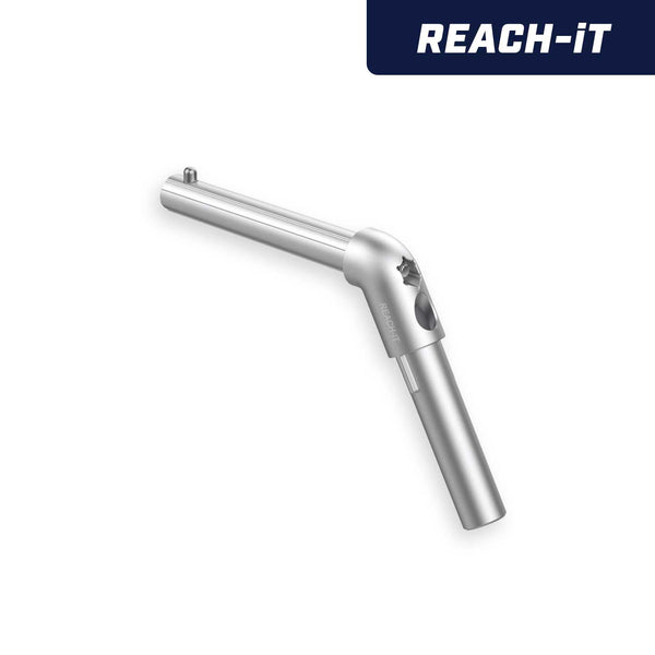 REACH-iT 6" (15cm) REACH MASTER; gooseneck extension to increase distance and cleaning angles on REACH-iT water fed poles