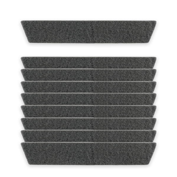 REACH-iT Replacement Scrubs; interchangeable abrasive pads for ULTRA-LITE, G-FORCE, and E-FORCE water fed window brushes