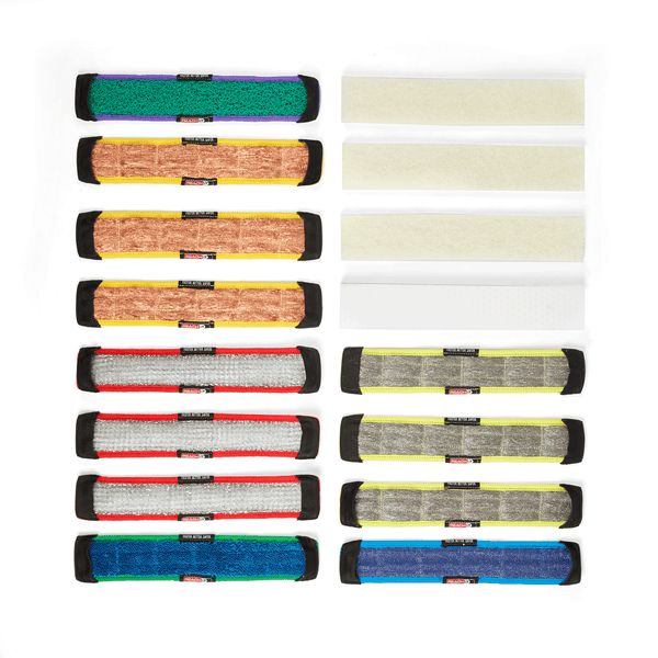 REACH-iT SCRUBS; replacement abrasive pads for TRAD PAD and WINDOW WEAPON to remove tough debris in traditional cleaning