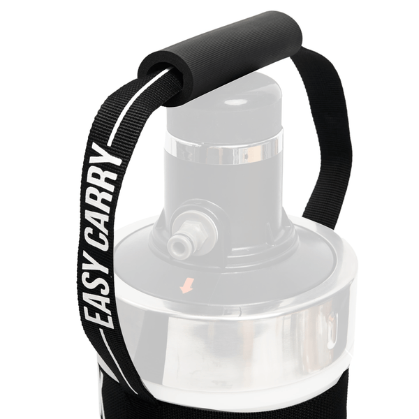 REACH-iT Easy-Carry Straps; durable nylon lifting handles for transporting DI tanks used in water-fed window cleaning