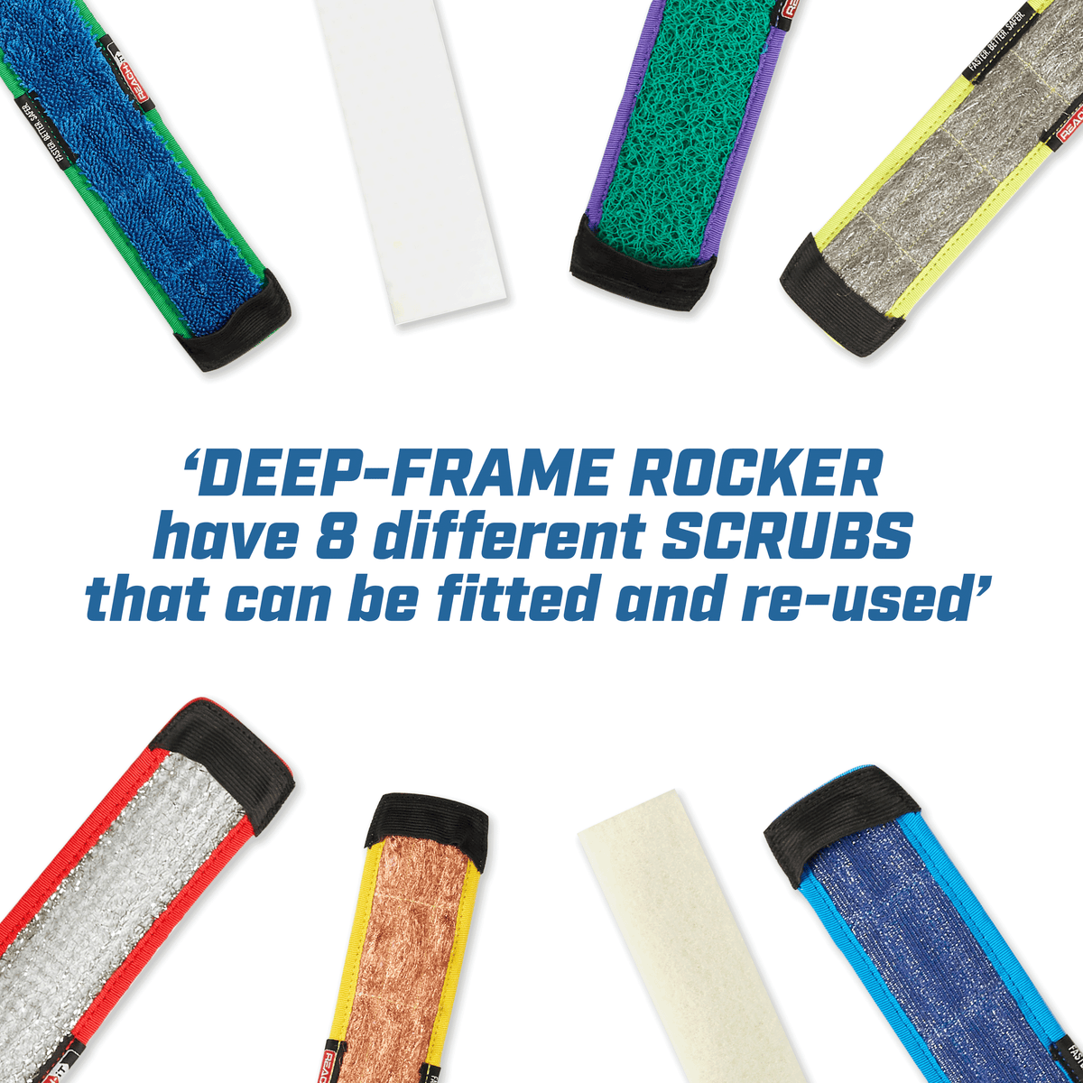 A scrub for every mess