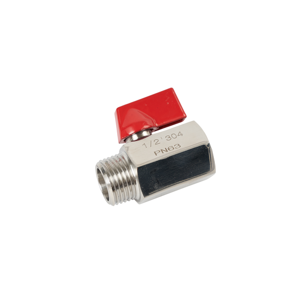 REACH-iT FLOW RED Waste Water Out Valve (Red); replacement brine discharge valve for FLOW RED pure water cleaning systems
