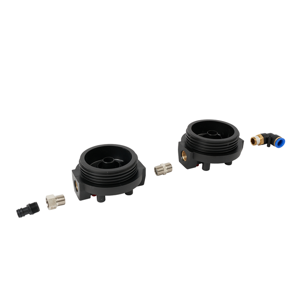 REACH-iT FLOW RED Pre-Filter Mount Set; replacement sediment & carbon filter brackets for FLOW RED pure water systems