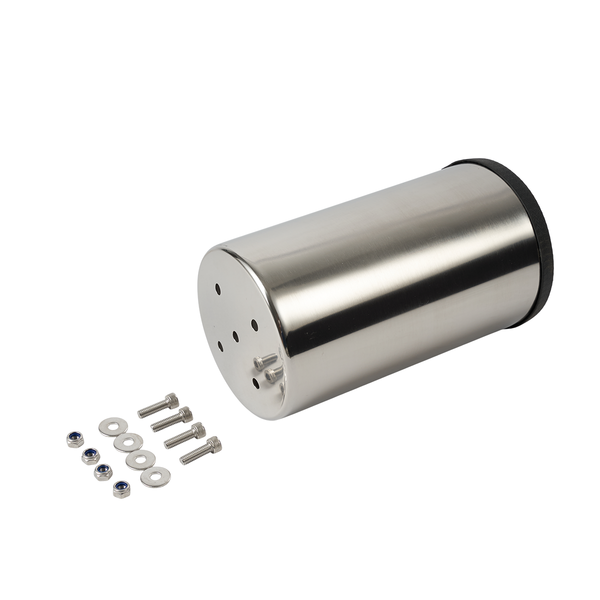 REACH-iT FLOW RED Stainless DI Tank Sleeve Set; replacement protective housing covers for FLOW RED pure water DI filters