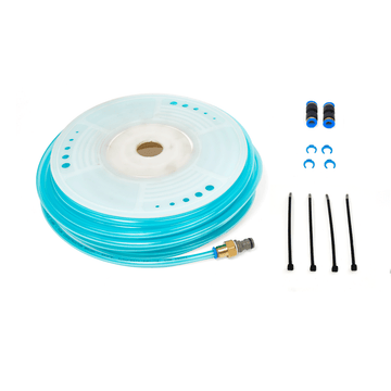 REACH-iT RADIAL HI-FLO Tube; high-flow 5/16" (8mm) polyurethane hose for maximizing water volume to professional brushes