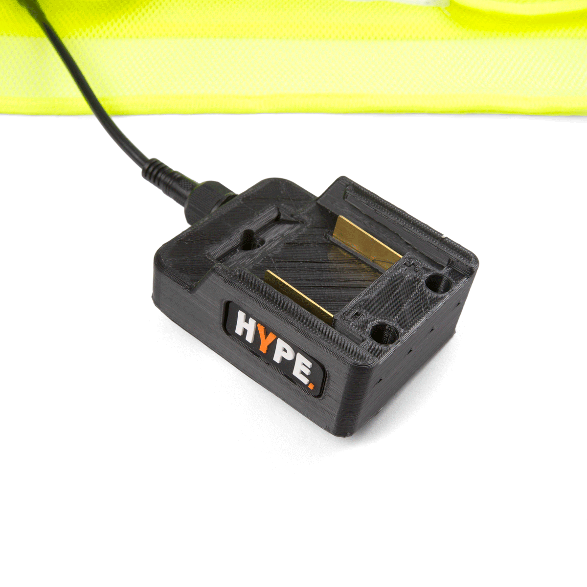 REACH-iT HYPE-LIGHT Safety Vest; high-visibility LED illuminated vest for professional low-light window cleaning safety