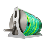 REACH-iT RADIAL Hose Reel & Hose; professional high-capacity water fed reel system for managing pure-water window cleaning