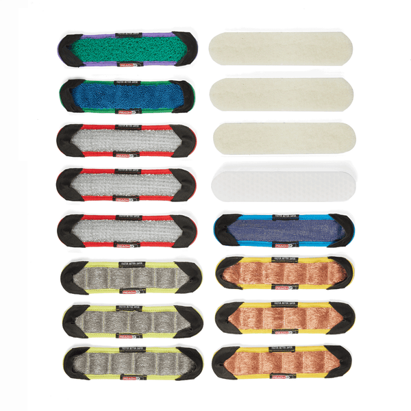 REACH-iT Rocker Brush Scrubs; 9-pack of interchangeable pads for Radial, Solar, and Deep-Frame Rocker water fed brushes