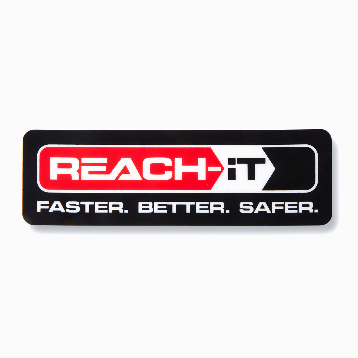 REACH-iT Brand Stickers; high-quality vinyl decals for customizing professional window cleaning vans, buckets, and gear