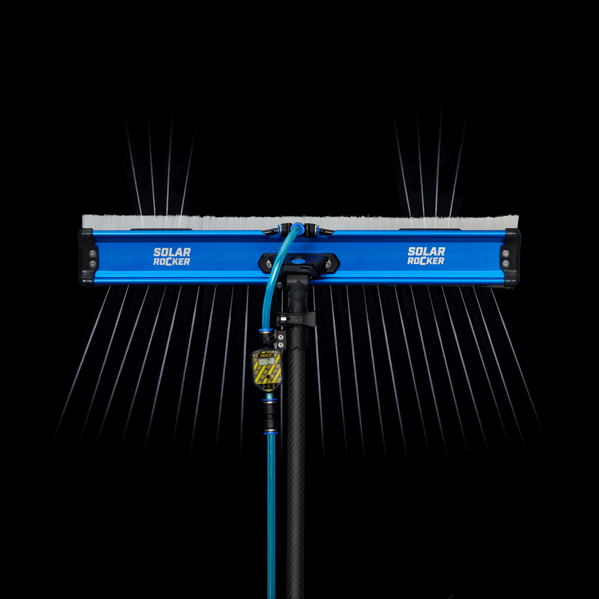 Clean Solar Panels with SOLAR ROCKER