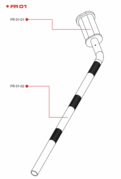 FR01 FLOW RED HANDLE KIT