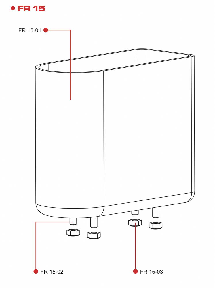 
                  
                    FR15 FLOW RED UNIVERSAL RUBBER BUCKET
                  
                