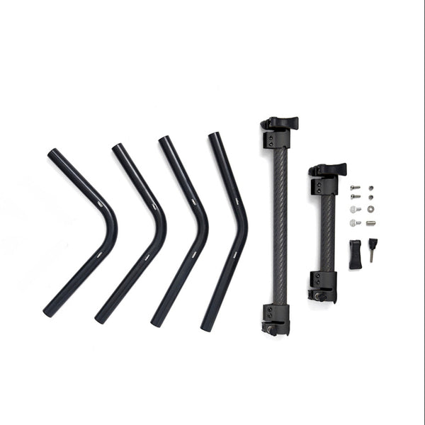 REACH-iT Horizontal Gooseneck Pack; heavy-duty adjustable angle adapters for Reach-iT water fed window cleaning poles